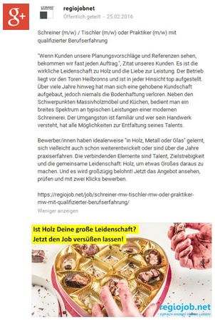 Google+ Post