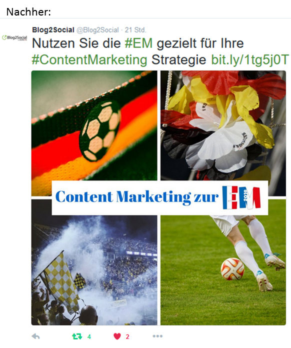 Twitter Veränderungen Retweet Nachher
