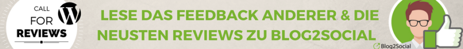 Blog2Social Reviews