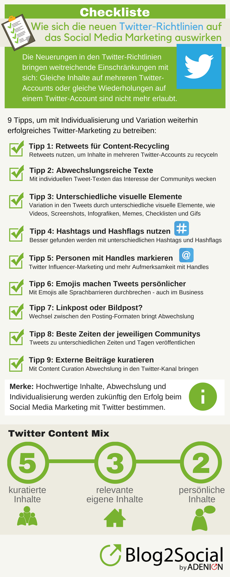 Was die neuen Twitter Regeln für das Social Media Marketing bedeuten
