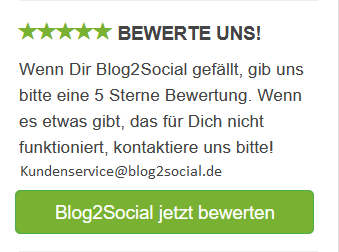 Review Akquise als Widget im Plugin