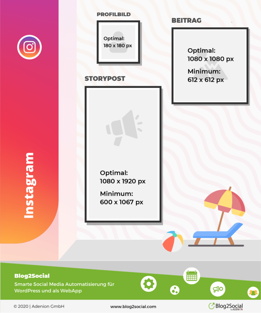 Die optimale Bildgröße für Posts auf Instagram