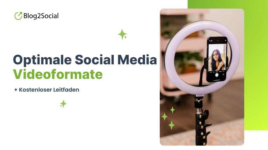 Optimale Social Media Videoformate