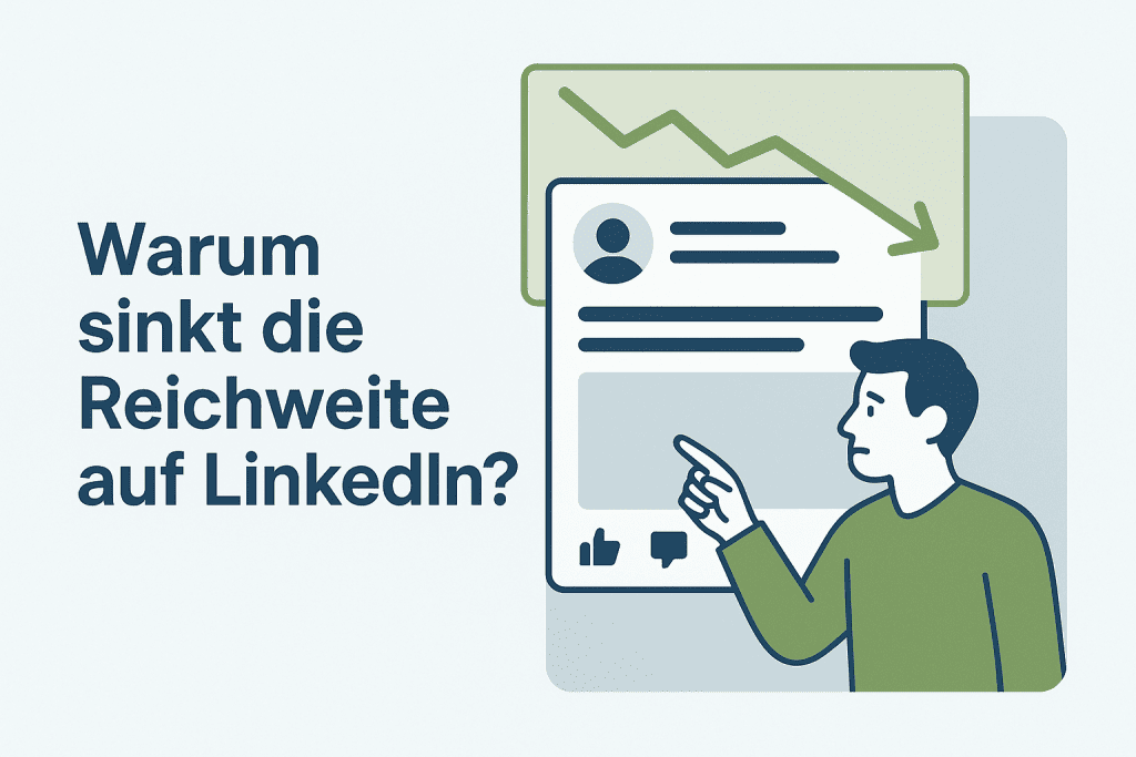 Warum sinkt die Reichweite auf LinkedIn?