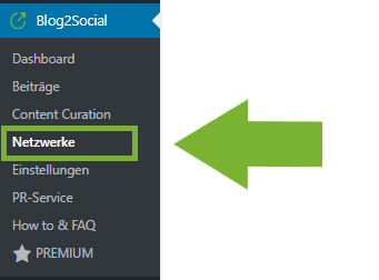 Blog2Social Netzwerke