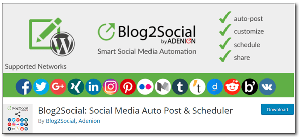 Blog2Social