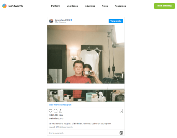 Using the Instagram original template on WooCommerce for social media shares