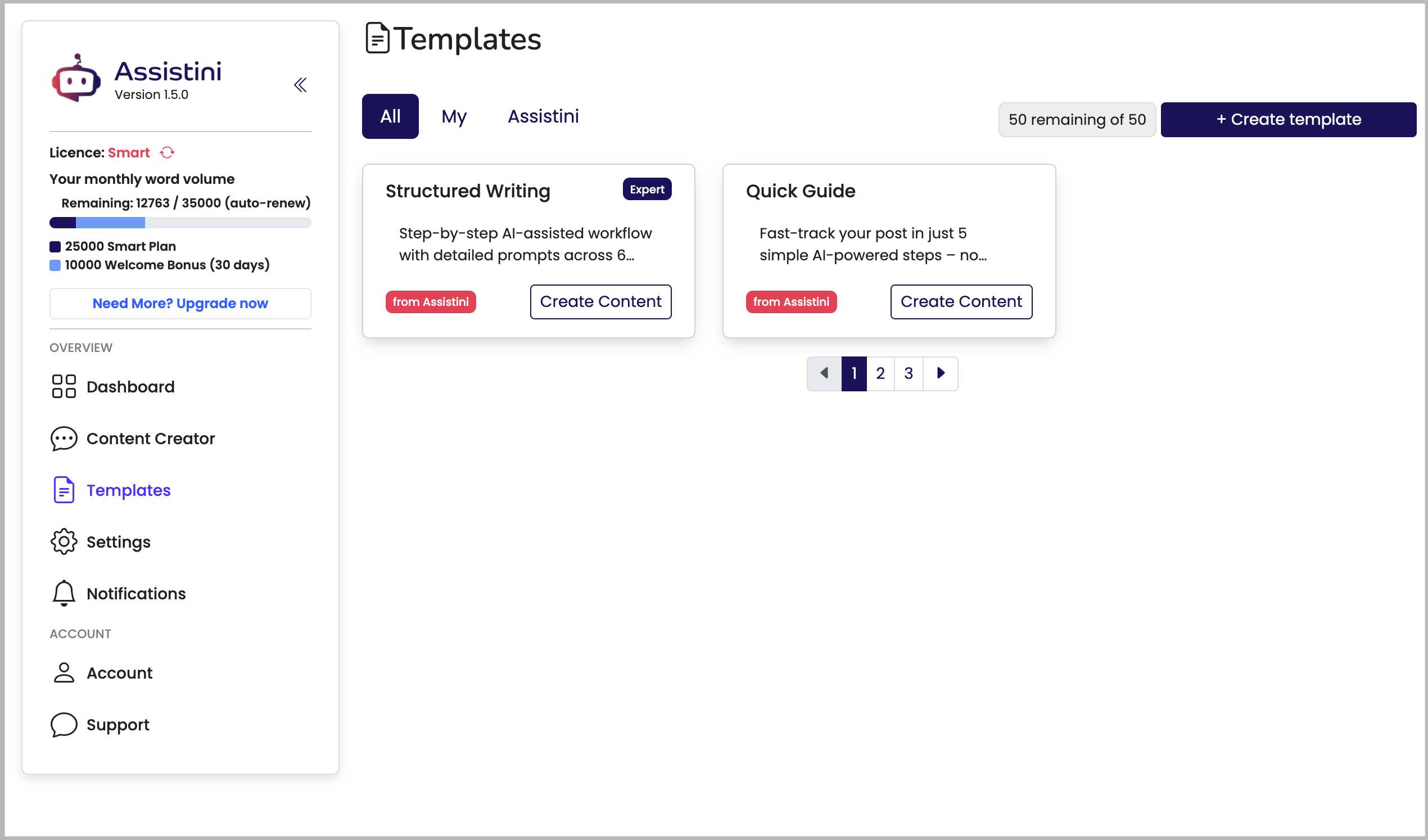 Templates