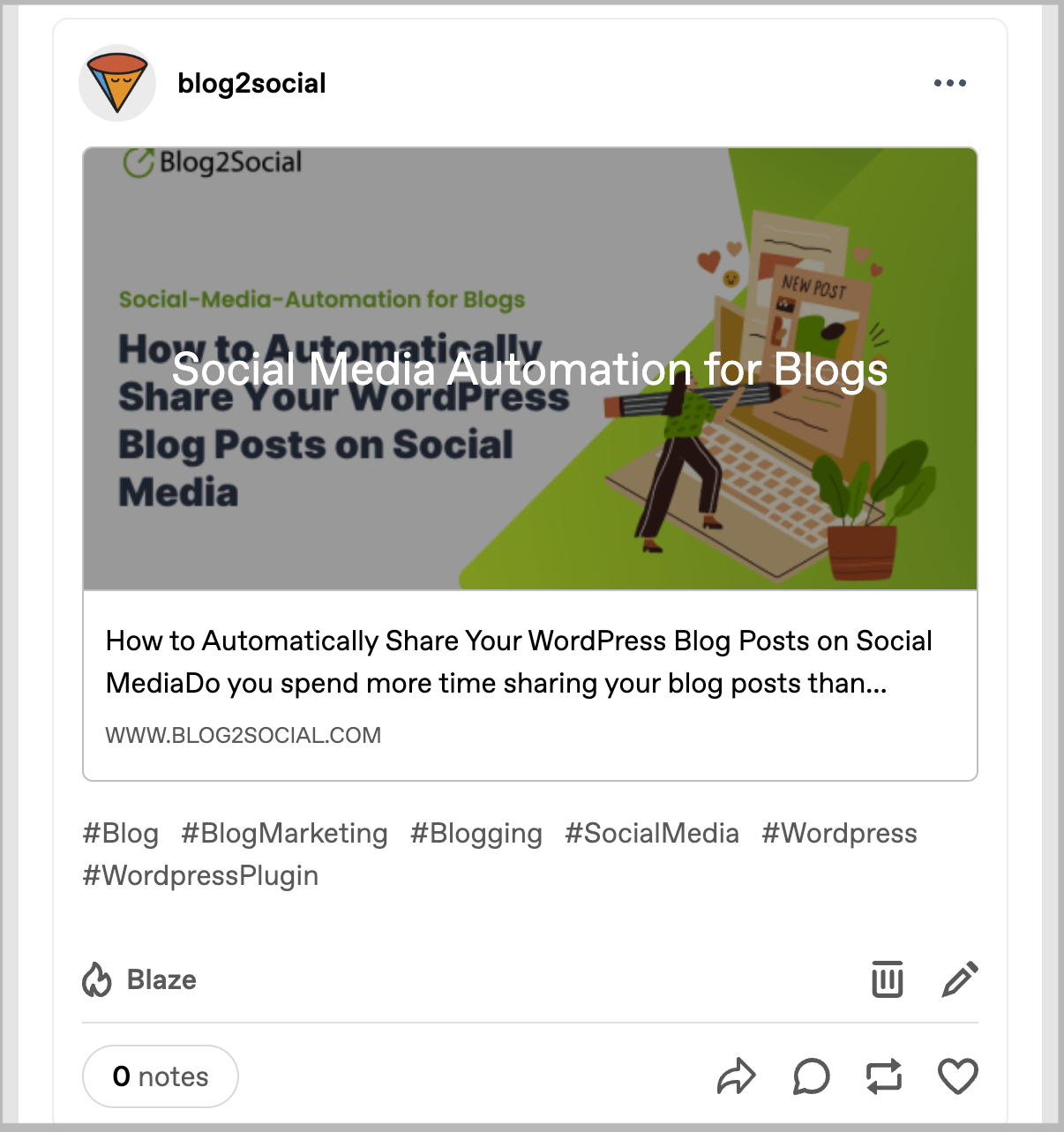 Tumblr Link Post