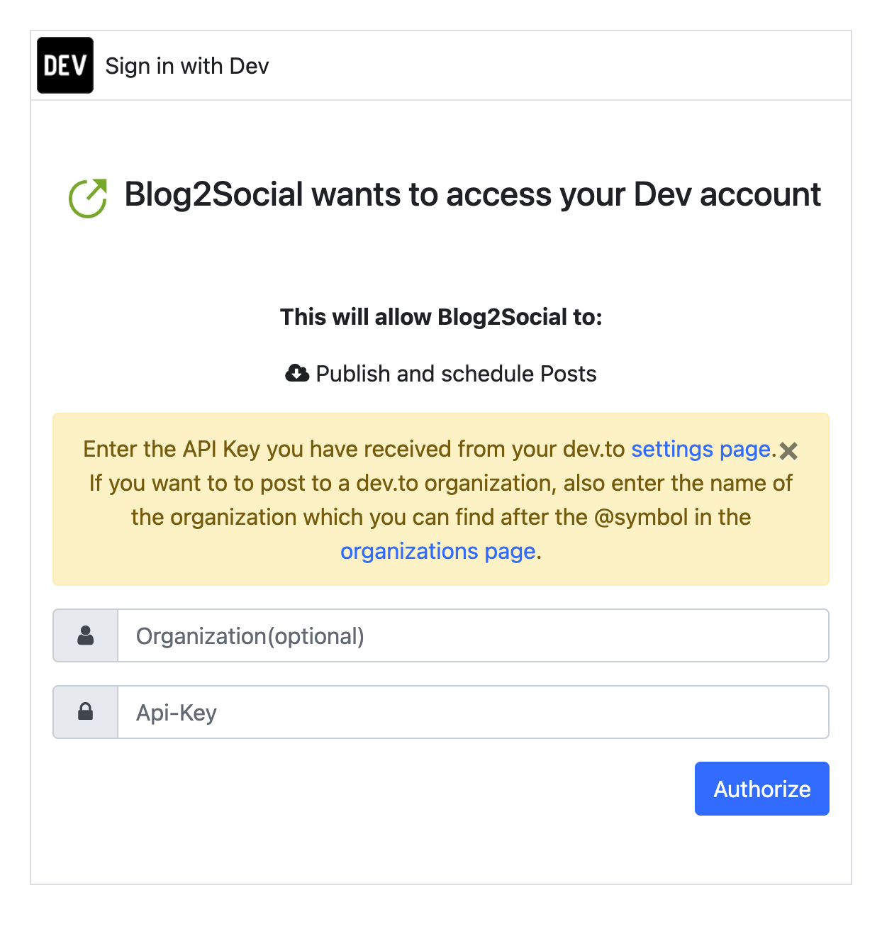 Connect Dev.to