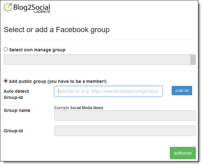 Blog2social Schedule Post To Social Media Like Facebook Auto Post To Facebook Share Blog Posts To Facebook Twitter Linkedin Instagram How To Connect And Automatically Post To Facebook Groups