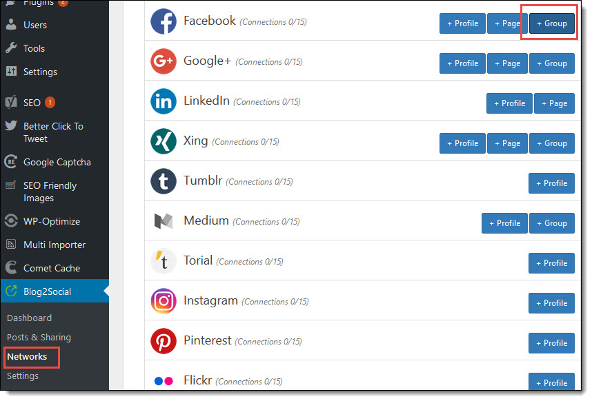 Blog2social Schedule Post To Social Media Like Facebook Auto Post To Facebook Share Blog Posts To Facebook Twitter Linkedin Instagram How To Connect And Automatically Post To Facebook Groups